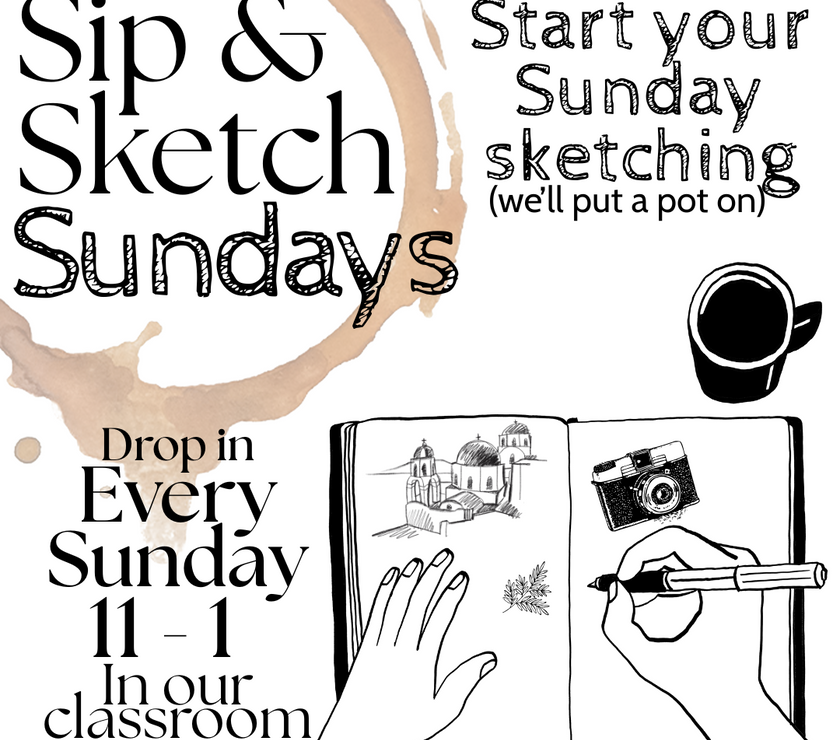 Sunday Morning Coffee & Drawing Drop-In