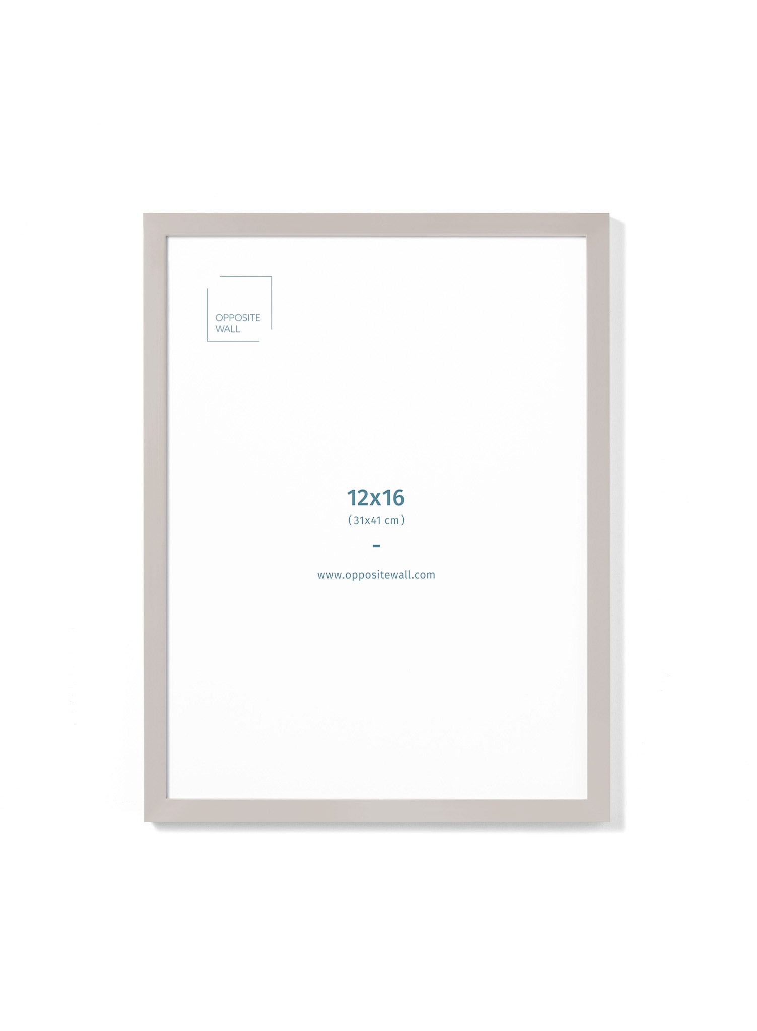 Gray Wood Frame, 12x16 in | 31x41 cm Opposite Wall Frame art-noise.myshopify.com gray-wood-frame-12x16-in-31x41-cm