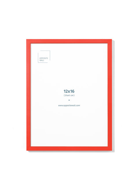 Poppy Wood Frame, 12x16 in | 31x41 cm