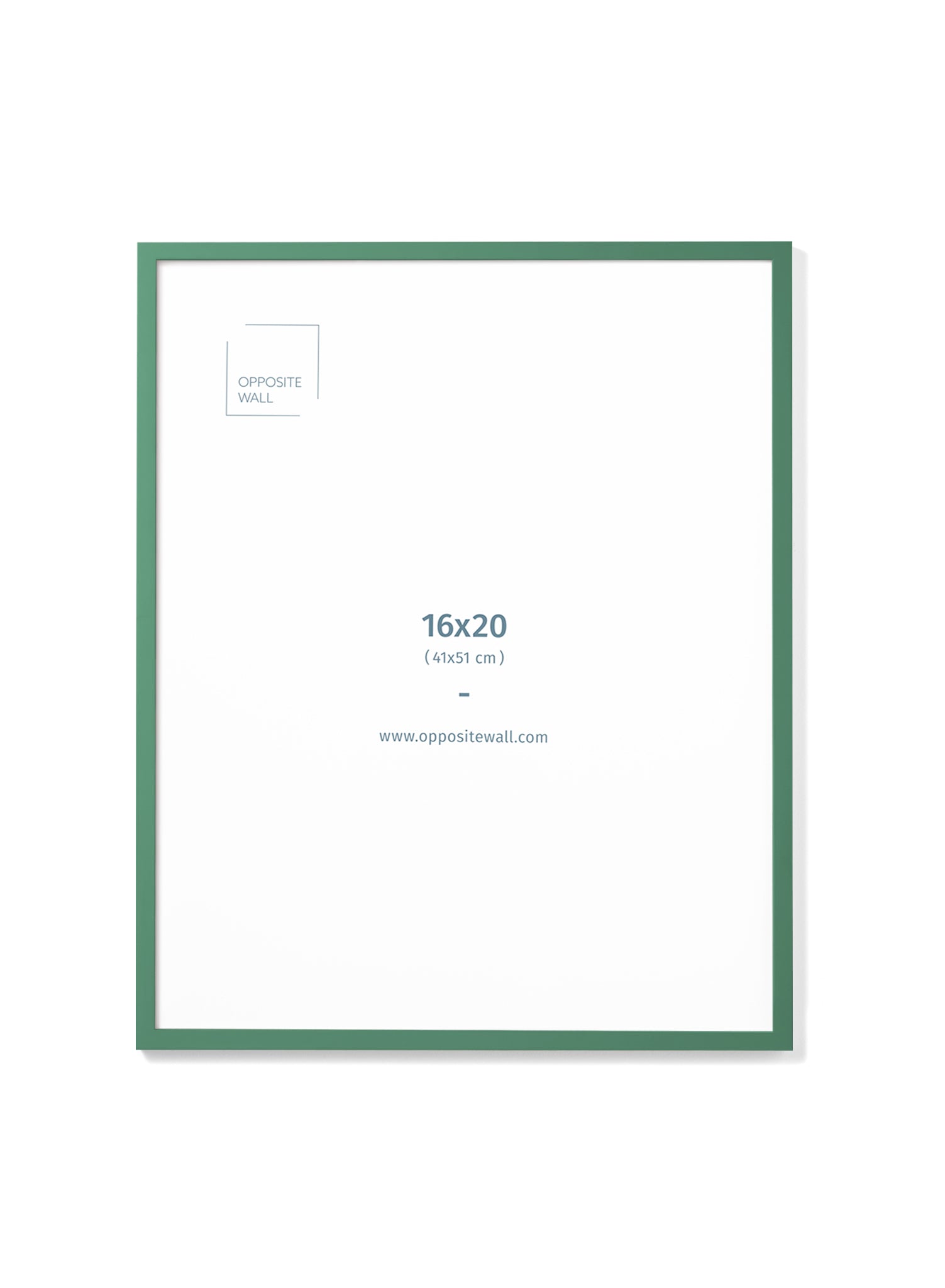 Fern Wood Frame, 16x20 in | 41x51 cm Opposite Wall Frame art-noise.myshopify.com fern-wood-frame-16x20-in-41x51-cm