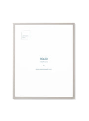 Gray Wood Frame, 16x20 in | 41x51 cm Opposite Wall Frame art-noise.myshopify.com gray-wood-frame-16x20-in-41x51-cm