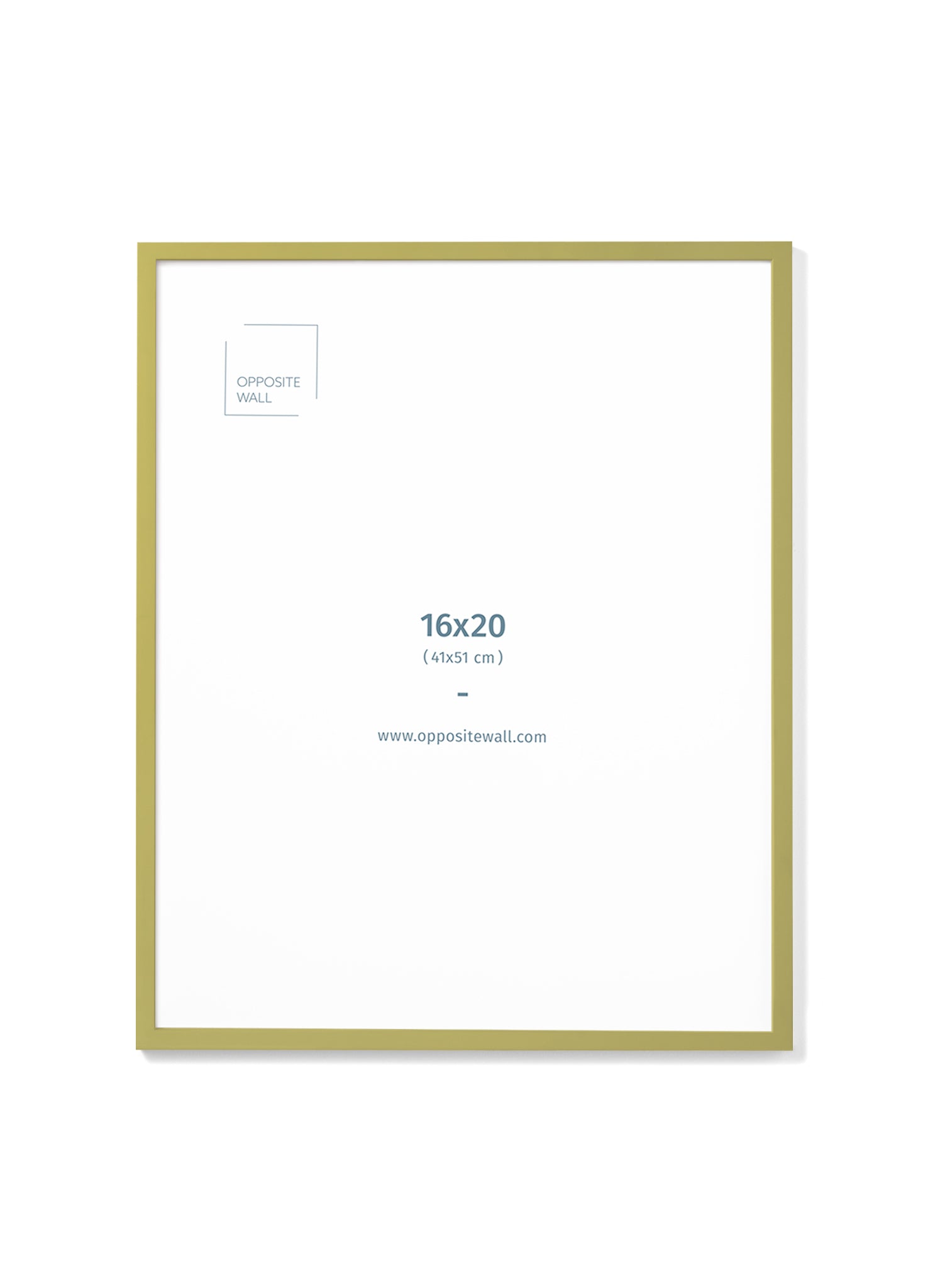 Olive Wood Frame, 16x20 in | 41x51 cm Opposite Wall Frame art-noise.myshopify.com olive-wood-frame-16x20-in-41x51-cm