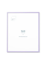 Lilac Wood Frame, 16x20 in | 41x51 cm