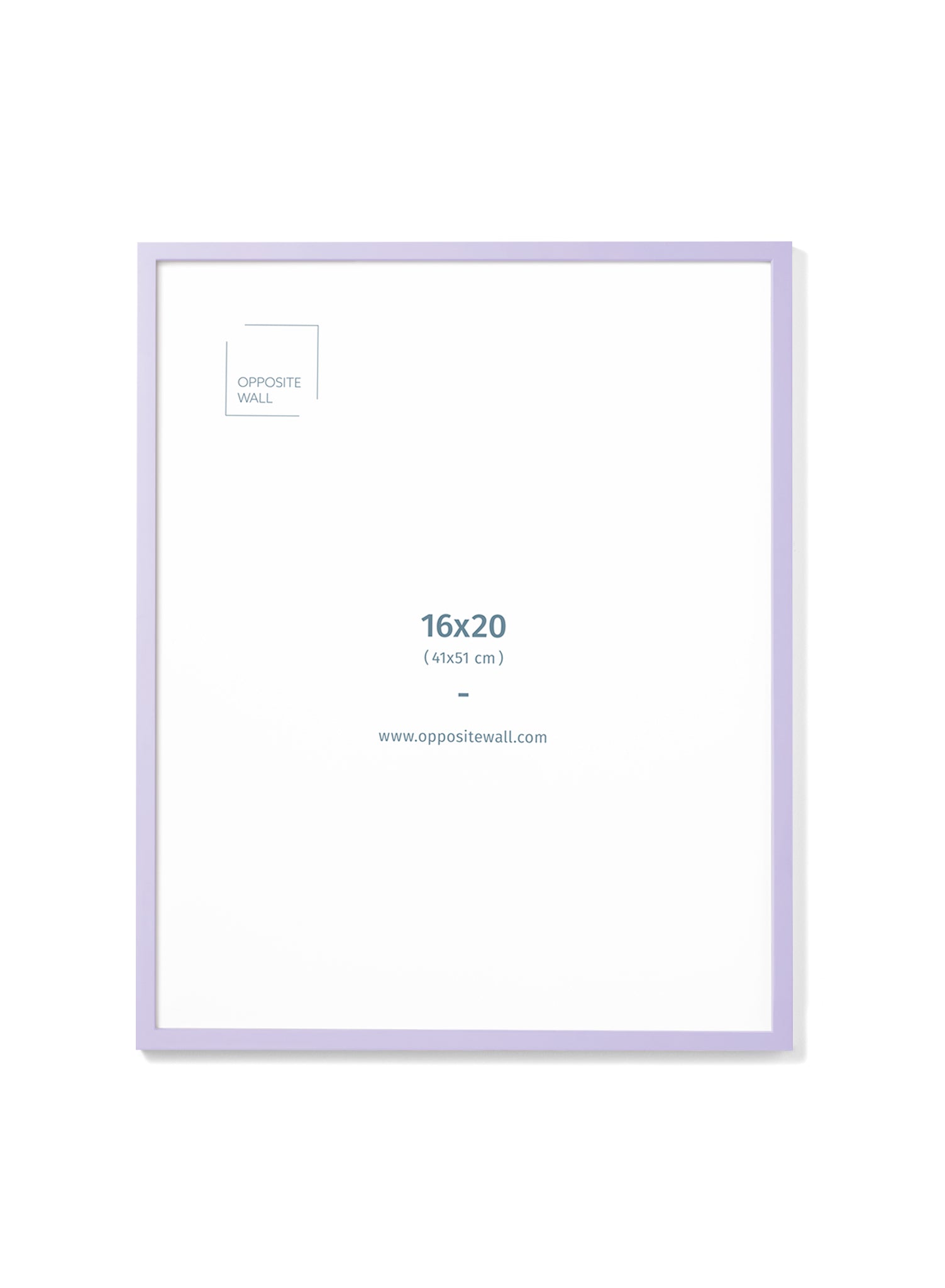 Lilac Wood Frame, 16x20 in | 41x51 cm Opposite Wall Frame art-noise.myshopify.com lilac-wood-frame-16x20-in-41x51-cm