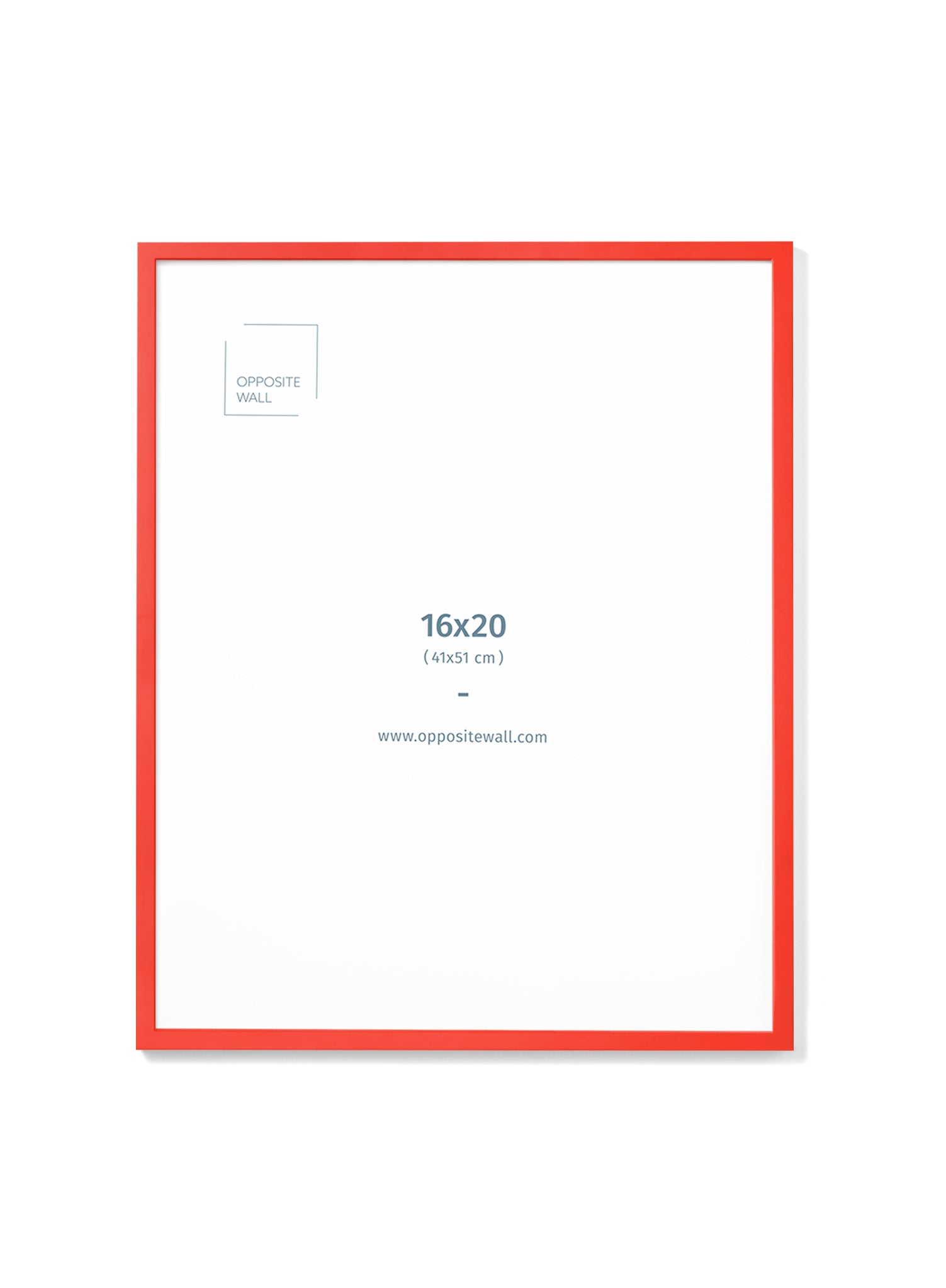 Poppy Wood Frame, 16x20 in | 41x51 cm Opposite Wall Frame art-noise.myshopify.com poppy-wood-frame-16x20-in-41x51-cm