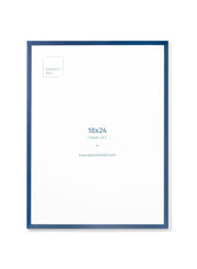 Blue Wood Frame, 18x24 in | 46x61 cm Opposite Wall Frame art-noise.myshopify.com blue-wood-frame-18x24-in-46x61-cm