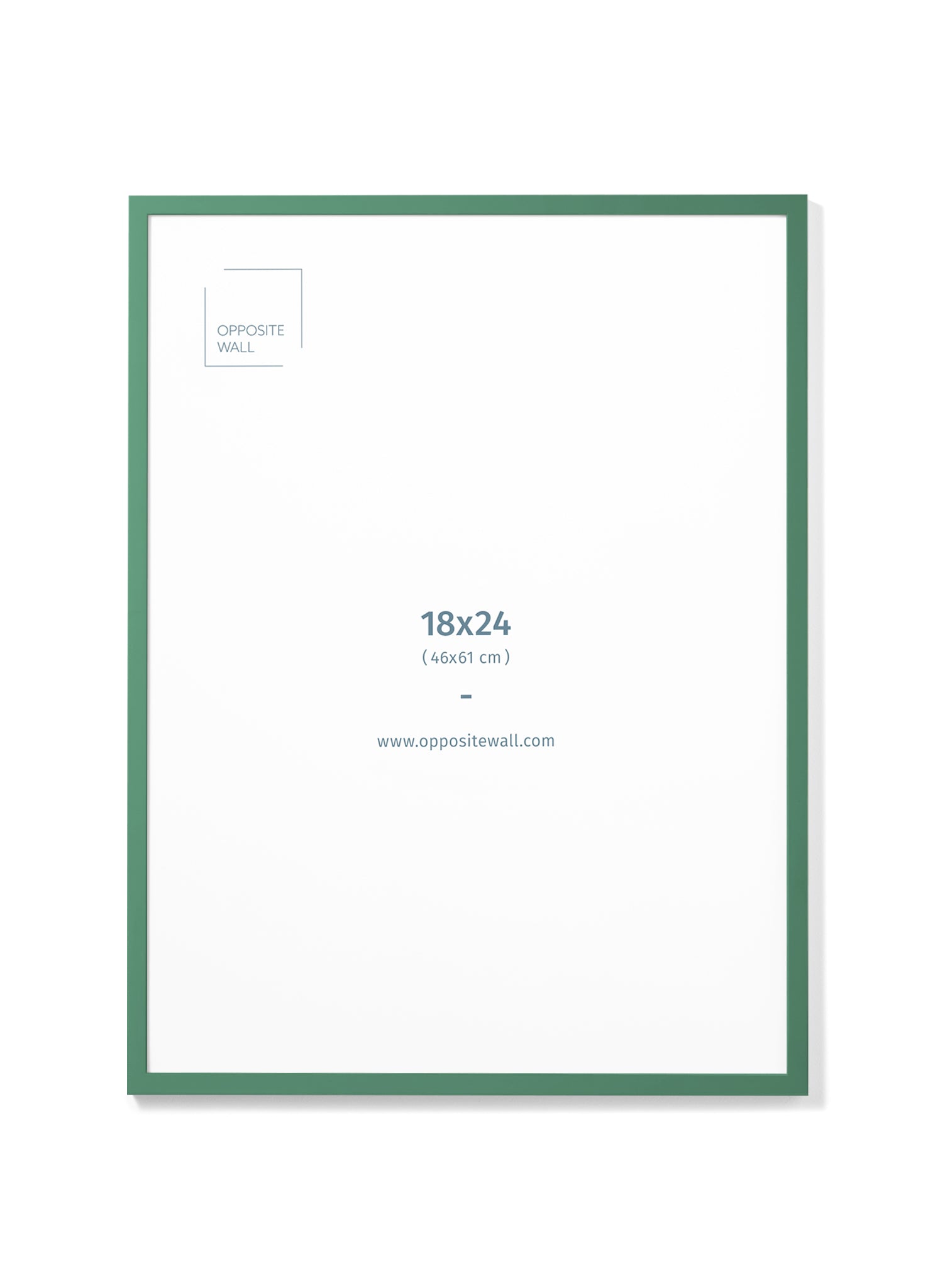 Fern Wood Frame, 18x24 in | 46x61 cm Opposite Wall Frame art-noise.myshopify.com fern-wood-frame-18x24-in-46x61-cm