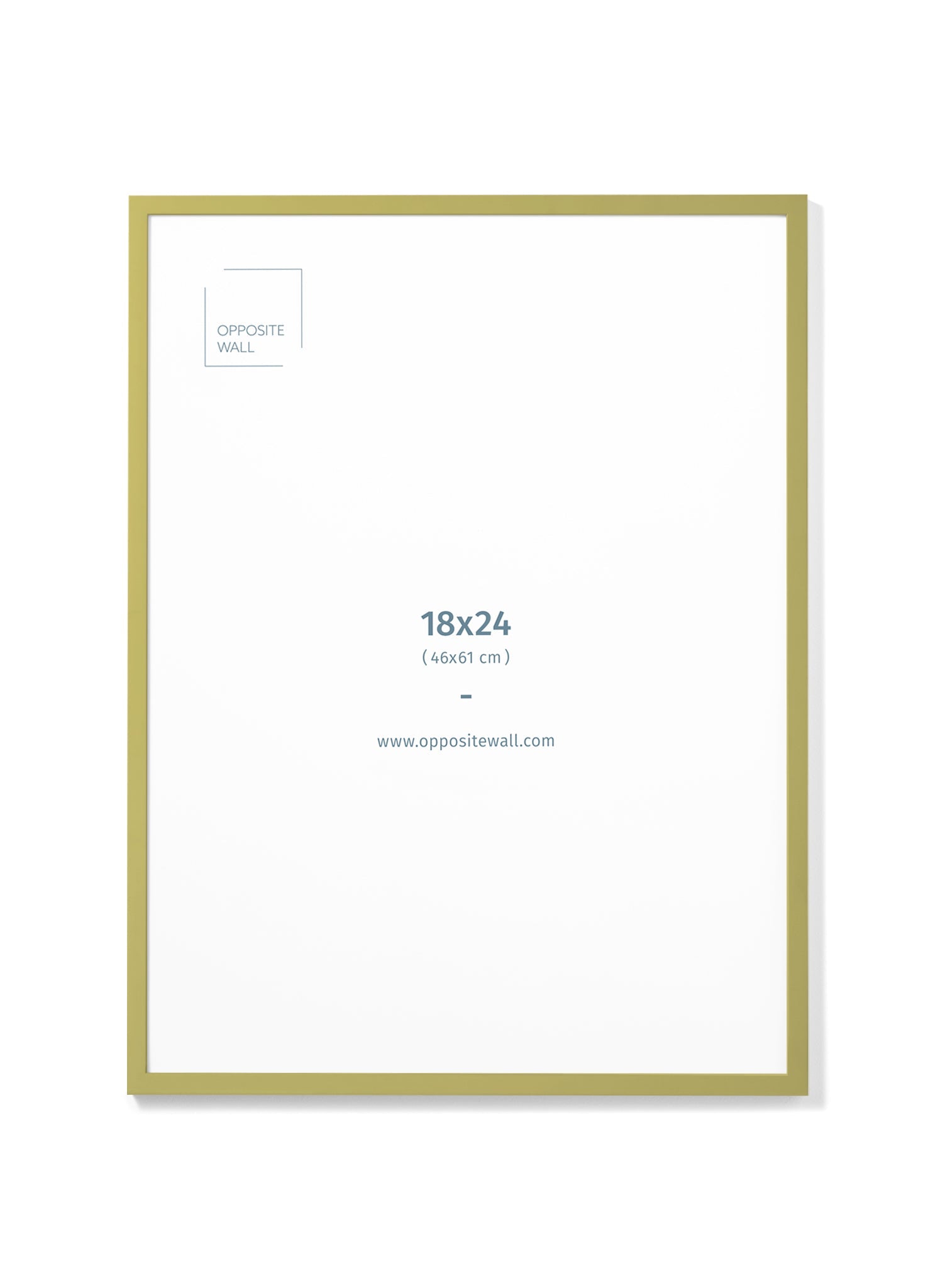 Olive Wood Frame, 18x24 in | 46x61 cm Opposite Wall Frame art-noise.myshopify.com olive-wood-frame-18x24-in-46x61-cm