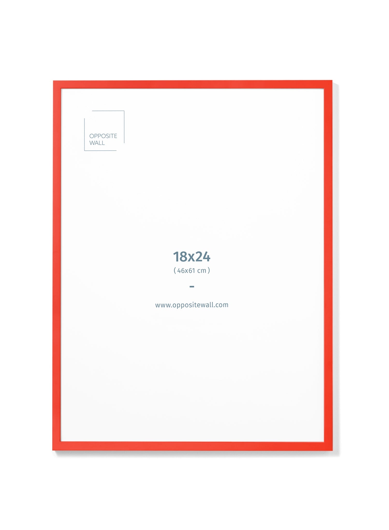 Poppy Wood Frame, 18x24 in | 46x61 cm Opposite Wall Frame art-noise.myshopify.com poppy-wood-frame-18x24-in-46x61-cm