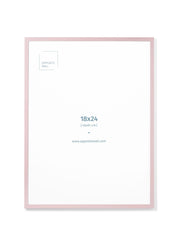 Pink Wood Frame, 18x24 in | 46x61 cm