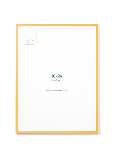 Marigold Wood Frame, 18x24 in | 46x61 cm