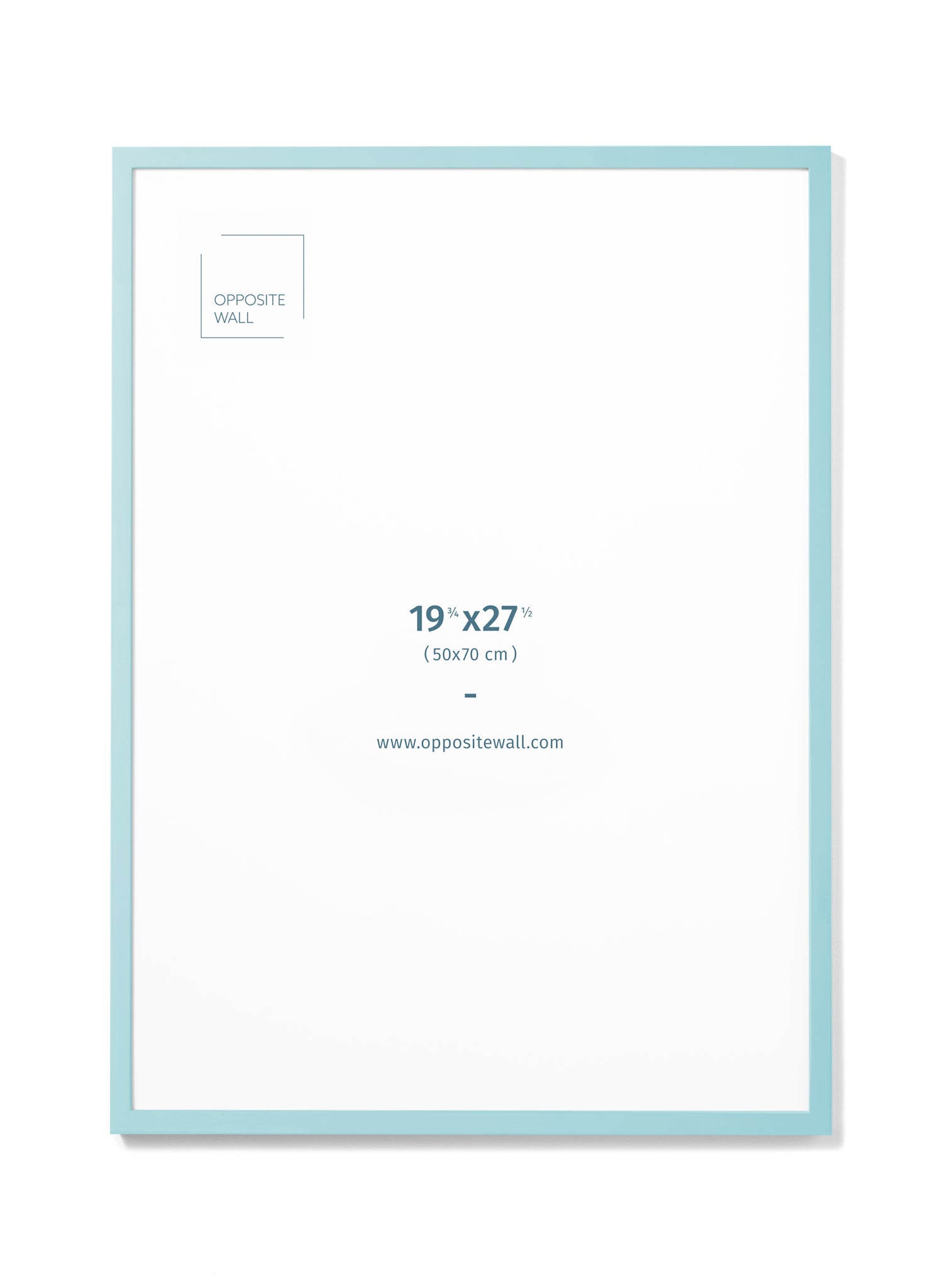 Sky Wood Frame, 19¾x27½ in | 50x70 cm Opposite Wall Frame art-noise.myshopify.com sky-wood-frame-19-x27-in-50x70-cm