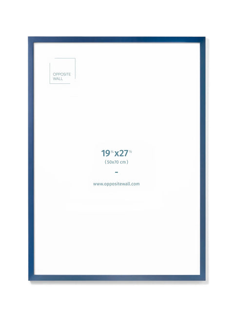 Blue Wood Frame, 19¾x27½ in | 50x70 cm Opposite Wall Frame art-noise.myshopify.com blue-wood-frame-19-x27-in-50x70-cm Blue Wood Frame, 19¾x27½ in | 50x70 cm Opposite Wall Frame art-noise.myshopify.com blue-wood-frame-19-x27-in-50x70-cm