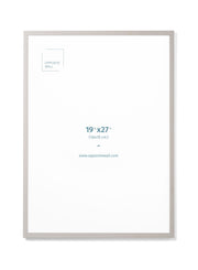 Gray Wood Frame, 19¾x27½ in | 50x70 cm Opposite Wall Frame art-noise.myshopify.com gray-wood-frame-19-x27-in-50x70-cm