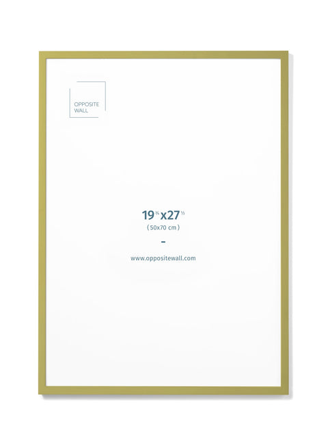 Olive Wood Frame, 19¾x27½ in | 50x70 cm