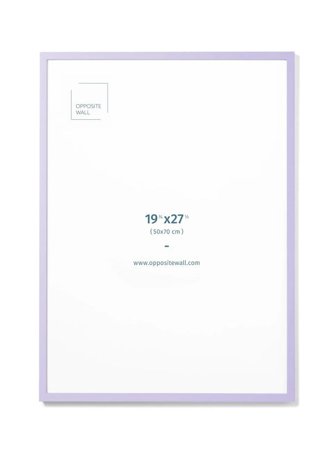 Lilac Wood Frame, 19¾x27½ in | 50x70 cm Opposite Wall Frame art-noise.myshopify.com lilac-wood-frame-19-x27-in-50x70-cm Lilac Wood Frame, 19¾x27½ in | 50x70 cm Opposite Wall Frame art-noise.myshopify.com lilac-wood-frame-19-x27-in-50x70-cm