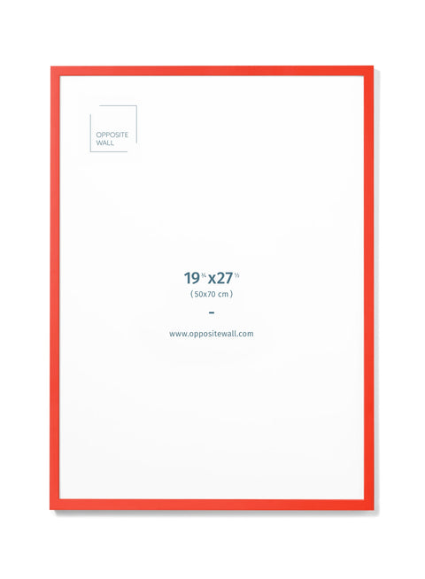 Poppy Wood Frame, 19¾x27½ in | 50x70 cm