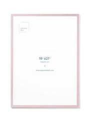 Pink Wood Frame, 19¾x27½ in | 50x70 cm Opposite Wall Frame art-noise.myshopify.com pink-wood-frame-19-x27-in-50x70-cm