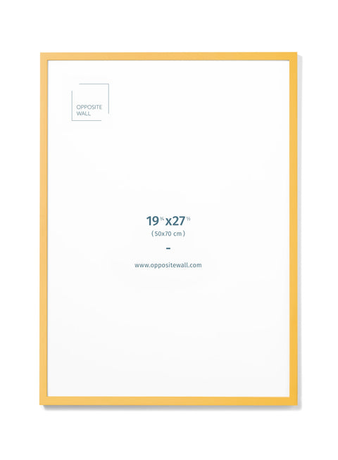 Marigold Wood Frame, 19¾x27½ in | 50x70 cm