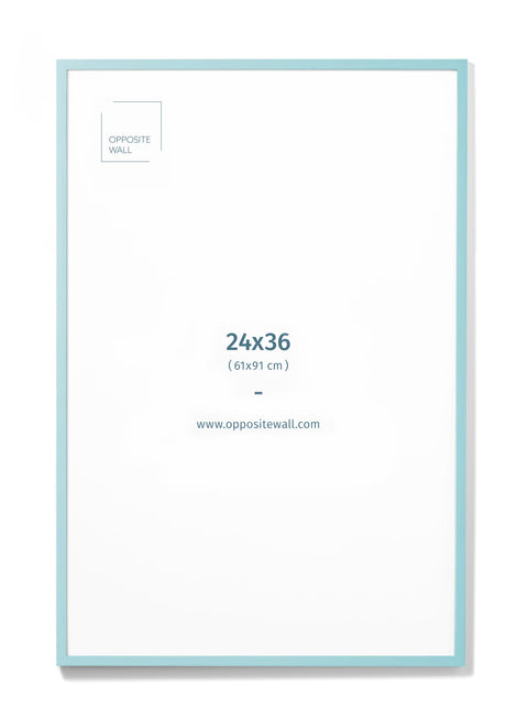 Sky Wood Frame, 24x36 in | 61x91 cm