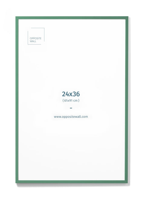 Fern Wood Frame, 24x36 in | 61x91 cm