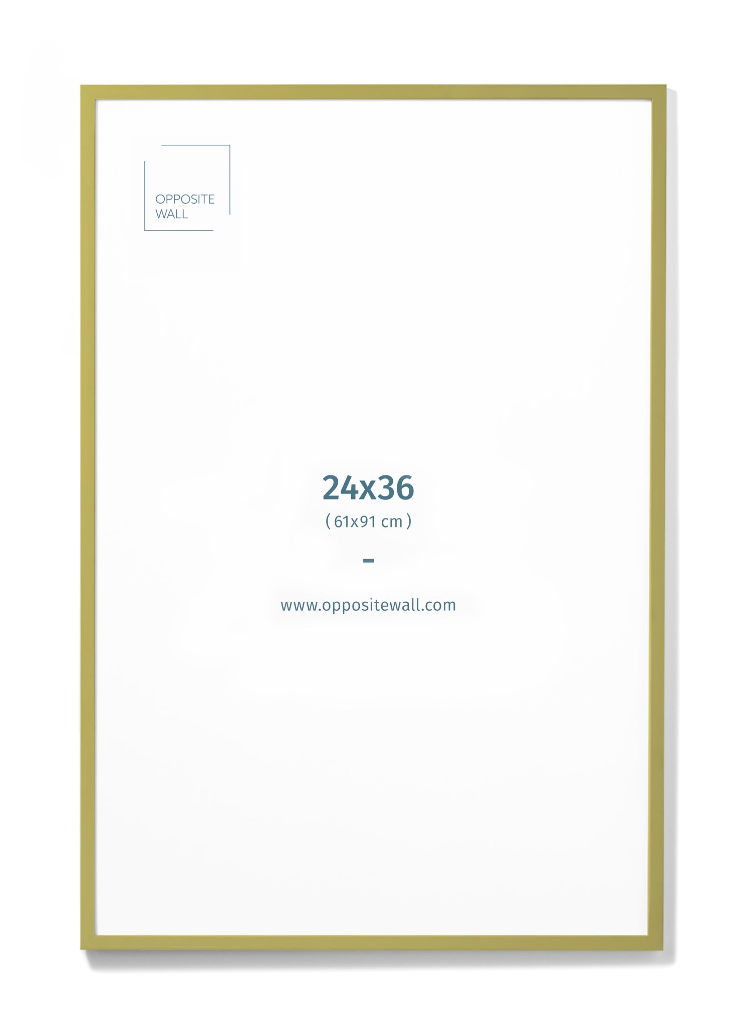 Olive Wood Frame, 24x36 in | 61x91 cm Opposite Wall Frame art-noise.myshopify.com olive-wood-frame-24x36-in-61x91-cm