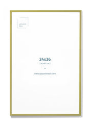 Olive Wood Frame, 24x36 in | 61x91 cm Opposite Wall Frame art-noise.myshopify.com olive-wood-frame-24x36-in-61x91-cm