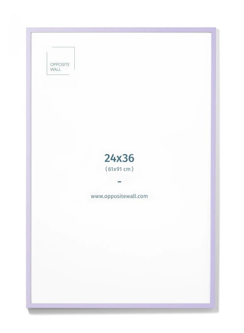 Lilac Wood Frame, 24x36 in | 61x91 cm Opposite Wall Frame art-noise.myshopify.com lilac-wood-frame-24x36-in-61x91-cm Lilac Wood Frame, 24x36 in | 61x91 cm Opposite Wall Frame art-noise.myshopify.com lilac-wood-frame-24x36-in-61x91-cm