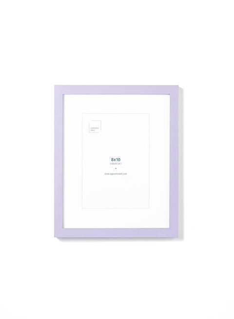 Lilac Wood Frame, 8x10 in | 20x25 cm