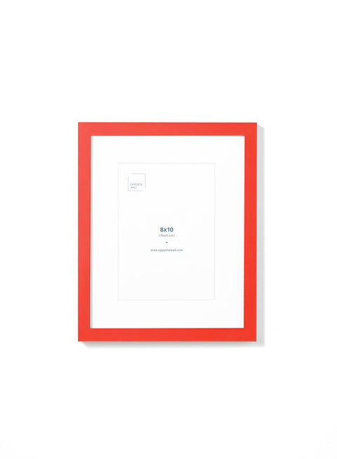 Poppy Wood Frame, 8x10 in | 20x25 cm Opposite Wall Frame art-noise.myshopify.com poppy-wood-frame-8x10-in-20x25-cm