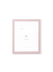 Pink Wood Frame, 8x10 in | 20x25 cm