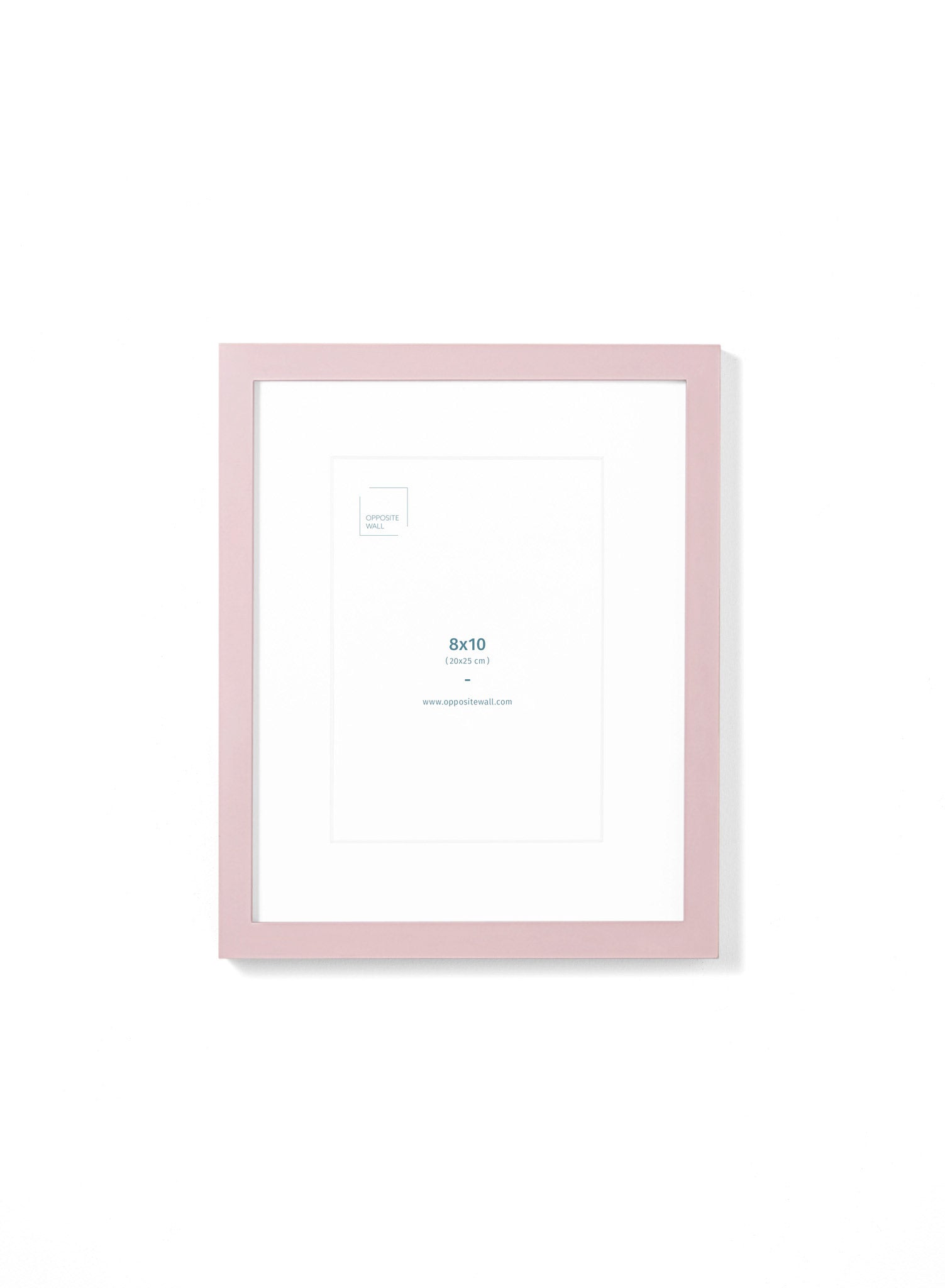Pink Wood Frame, 8x10 in | 20x25 cm Opposite Wall Frame art-noise.myshopify.com pink-wood-frame-8x10-in-20x25-cm