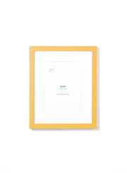 Marigold Wood Frame, 8x10 in | 20x25 cm
