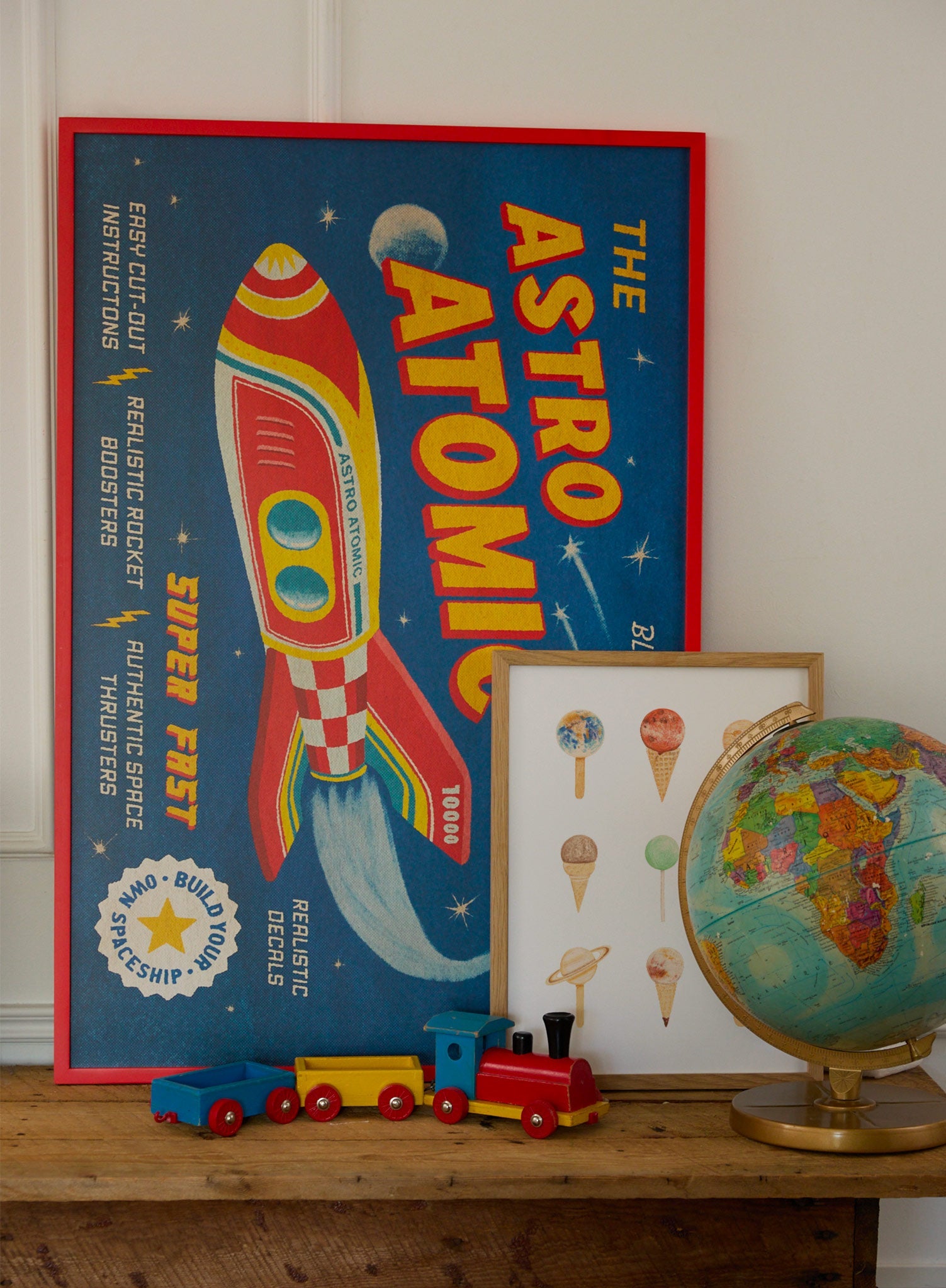 Poppy Wood Frame, 16x20 in | 41x51 cm Opposite Wall Frame art-noise.myshopify.com poppy-wood-frame-16x20-in-41x51-cm