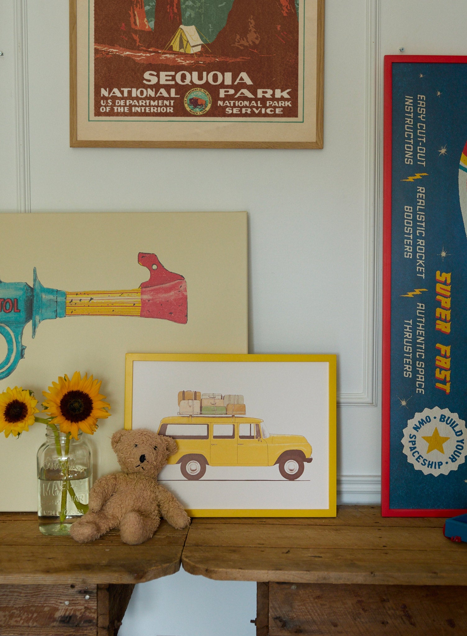 Marigold Wood Frame, 24x36 in | 61x91 cm Opposite Wall Frame art-noise.myshopify.com marigold-wood-frame-24x36-in-61x91-cm