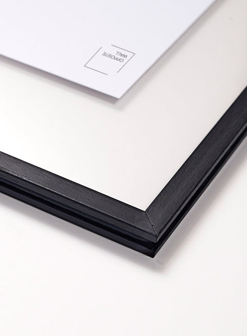 Floating Black Oak Frame, 12x16 in | 31x41 cm