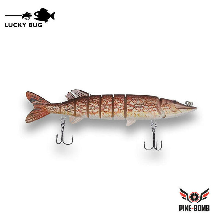 🍁Lucky Bug 5" Pike Bomb Lures