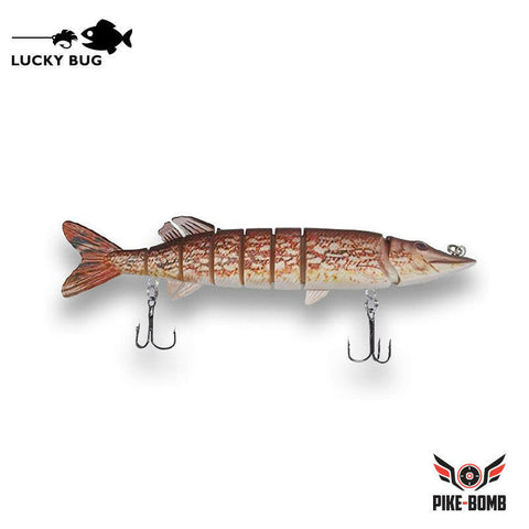 🍁Lucky Bug 5" Pike Bomb Lures