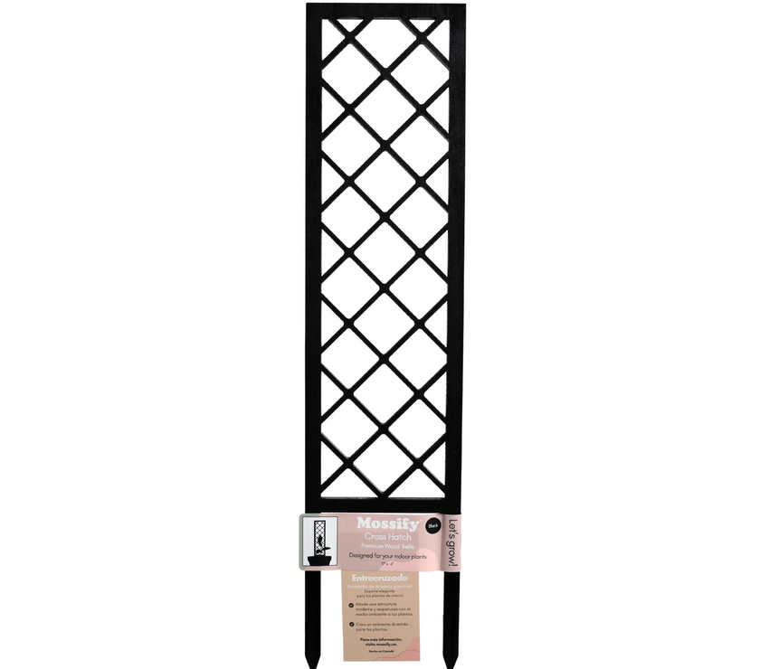 Cross-Hatch Wooden Trellis