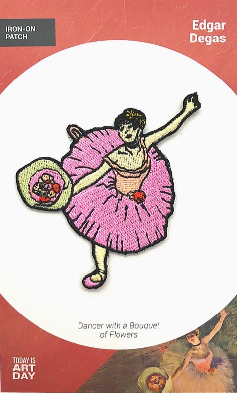 Today is Art Day Dancer With Bouquet - Degas - Patch - Art Noise Today is Art Day Dancer With Bouquet - Degas - Patch Today is Art Day Appliques & Patches art-noise.myshopify.com today-is-art-day-dancer-with-bouquet-degas-patch