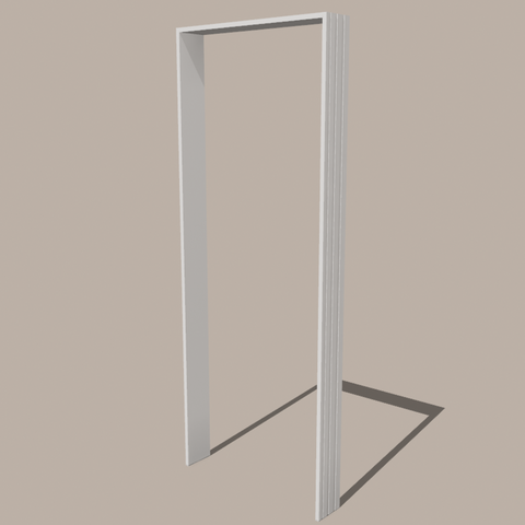 Door Jamb Moulding – Paulownia Interior Door Frame Trim, Pre-Primed and Ready for Finish