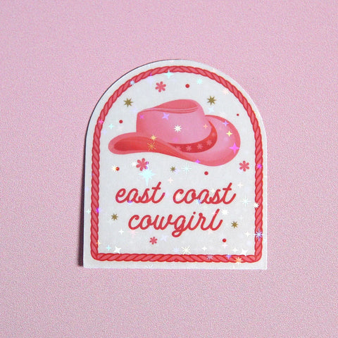  East Coast Cowgirl Sticker Cheeky Peach Designs Sticker art-noise.myshopify.com east-coast-cowgirl-sticker
