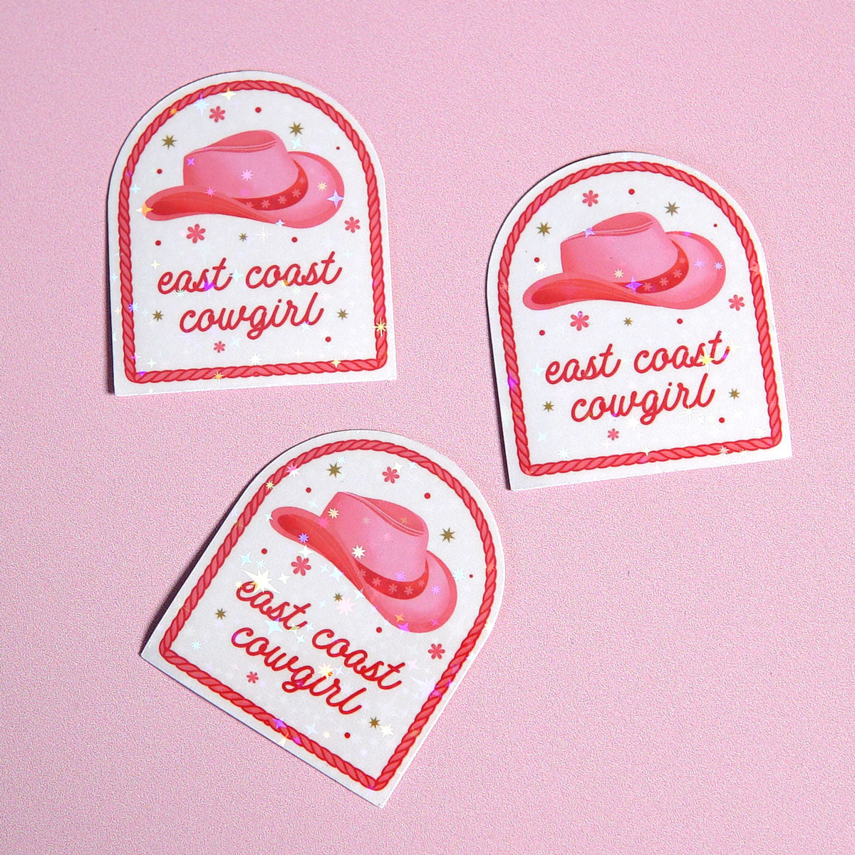 East Coast Cowgirl Sticker