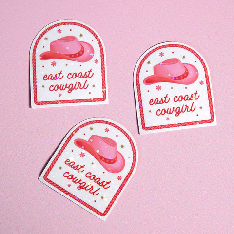 East Coast Cowgirl Sticker