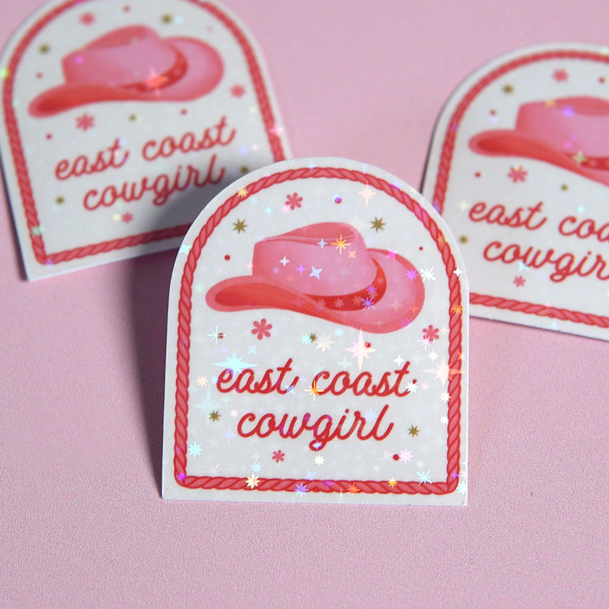 East Coast Cowgirl Sticker