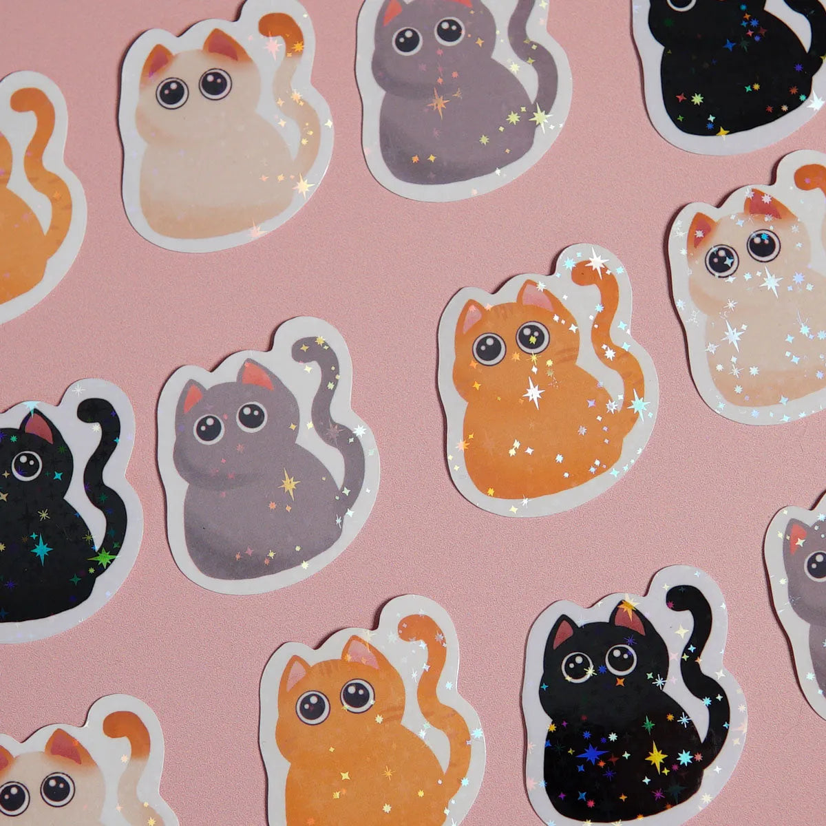  Purfect Orange Cat Sticker Cheeky Peach Designs Sticker art-noise.myshopify.com purfect-orange-cat-sticker