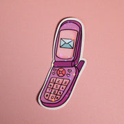  Call me! Beep Me! 90’s Cellphone Sticker Cheeky Peach Designs Sticker art-noise.myshopify.com call-me-beep-me-90-s-cellphone-sticker