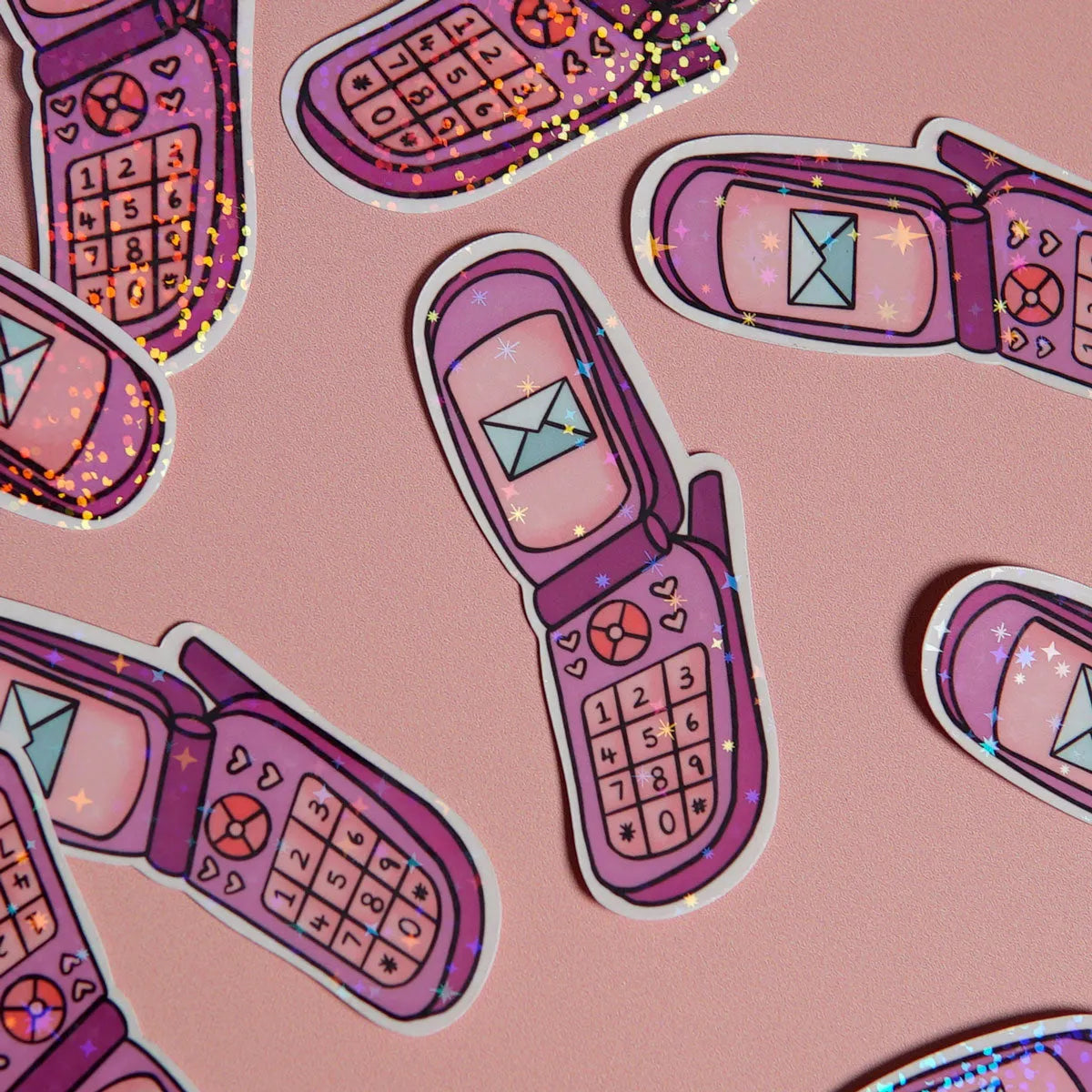  Call me! Beep Me! 90’s Cellphone Sticker Cheeky Peach Designs Sticker art-noise.myshopify.com call-me-beep-me-90-s-cellphone-sticker