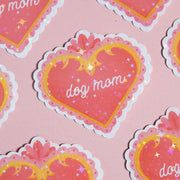  Paw-some Dog Mom Heart Sticker Cheeky Peach Designs Sticker art-noise.myshopify.com paw-some-dog-mom-heart-sticker