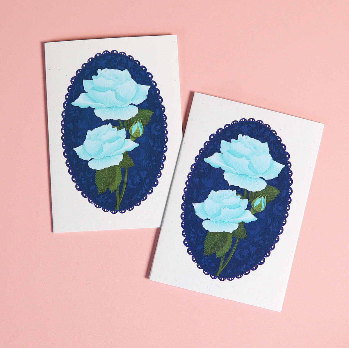 Bloom in Blue | Floral Mini Greeting Card